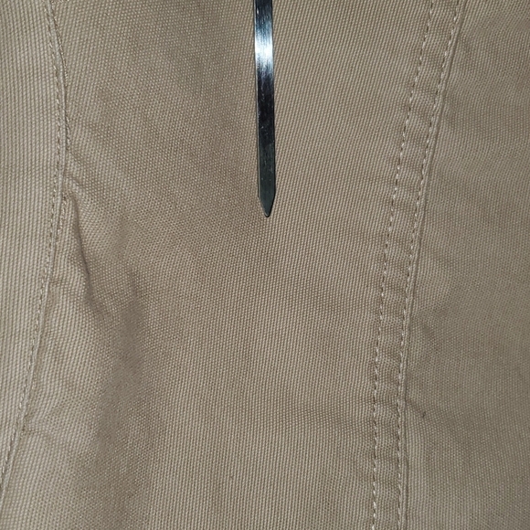 100% Cotton Route 66 khaki color leisure military safari jacket - Picture 7 of 11